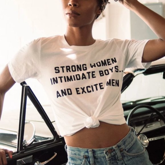 Rebel Soul Collective Tops - Strong Women Graphic Tee